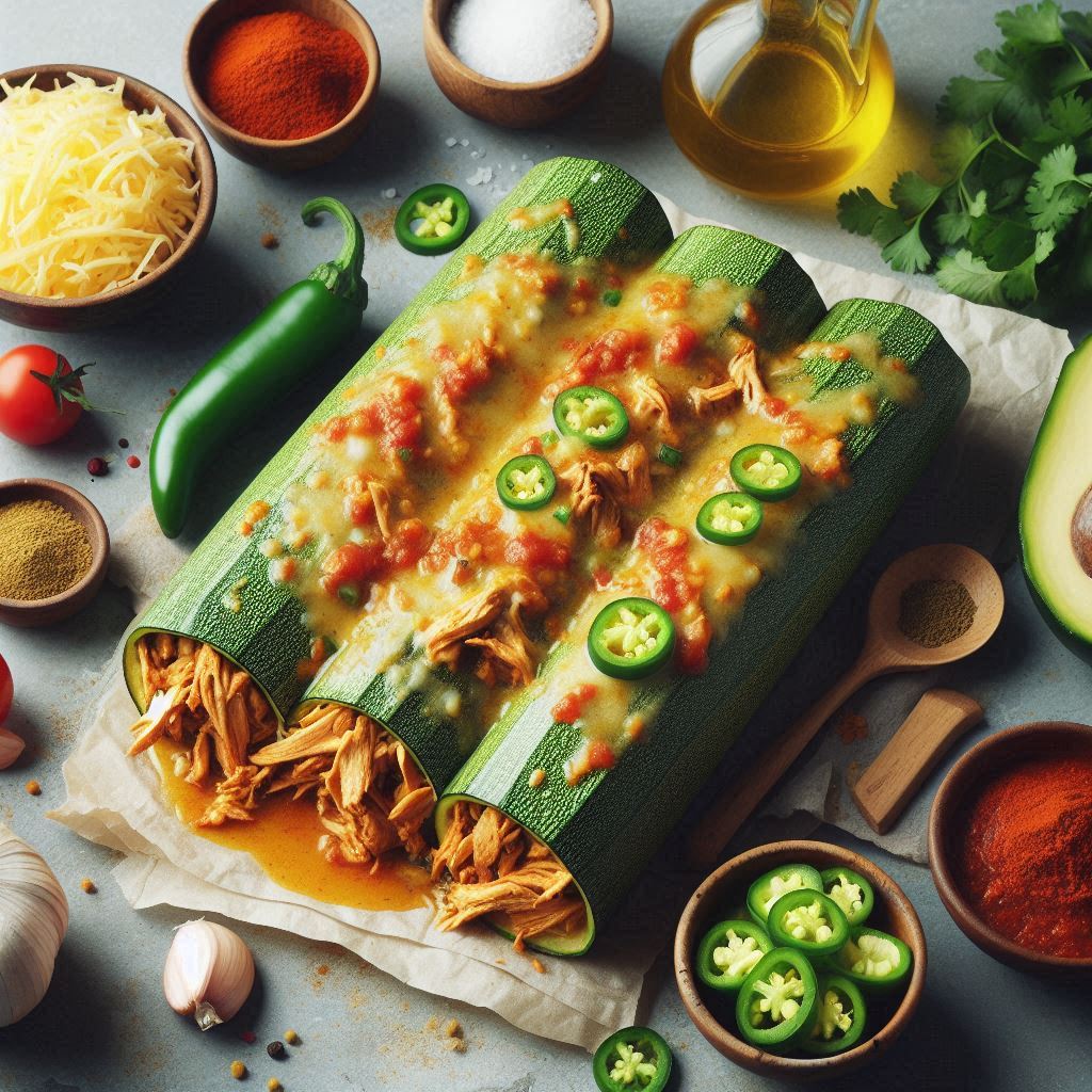 Zucchini Enchiladas