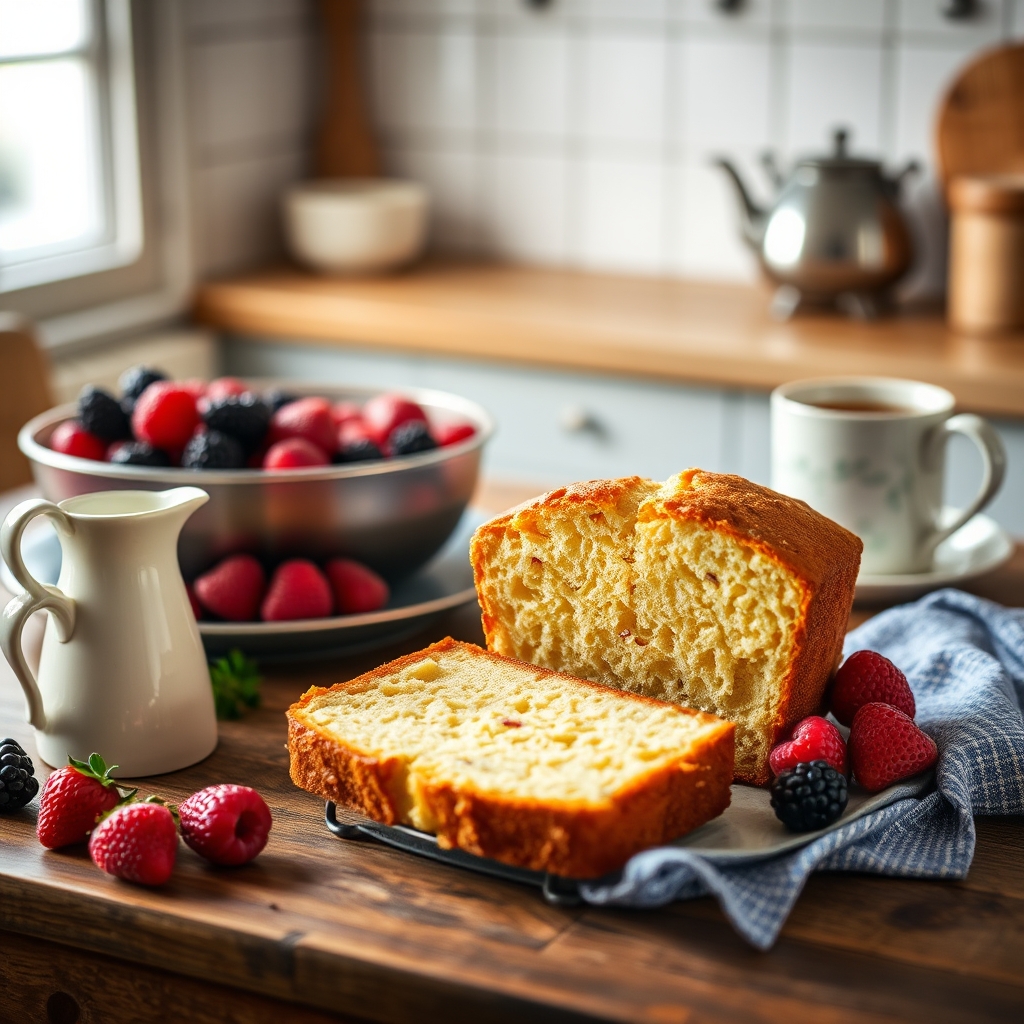 Buttermilk Pound Cake Recipe