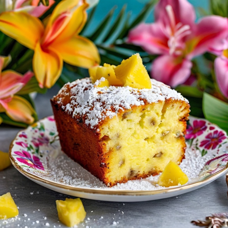 Pineapple Pound Cake Recipe