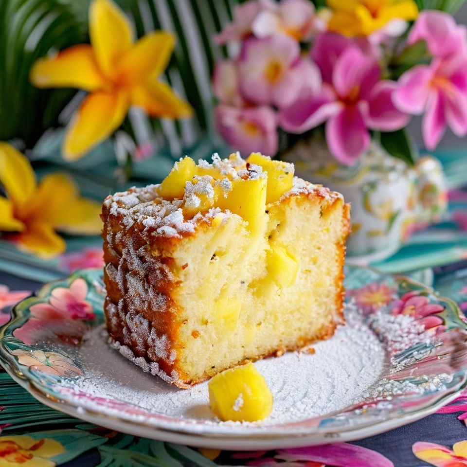 Pineapple Pound Cake Recipe