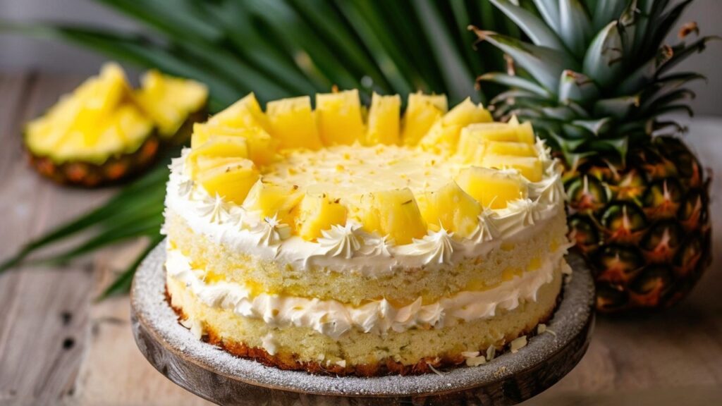 Pineapple Cake Recipe