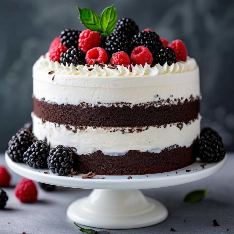 Tuxedo Cake Recipe