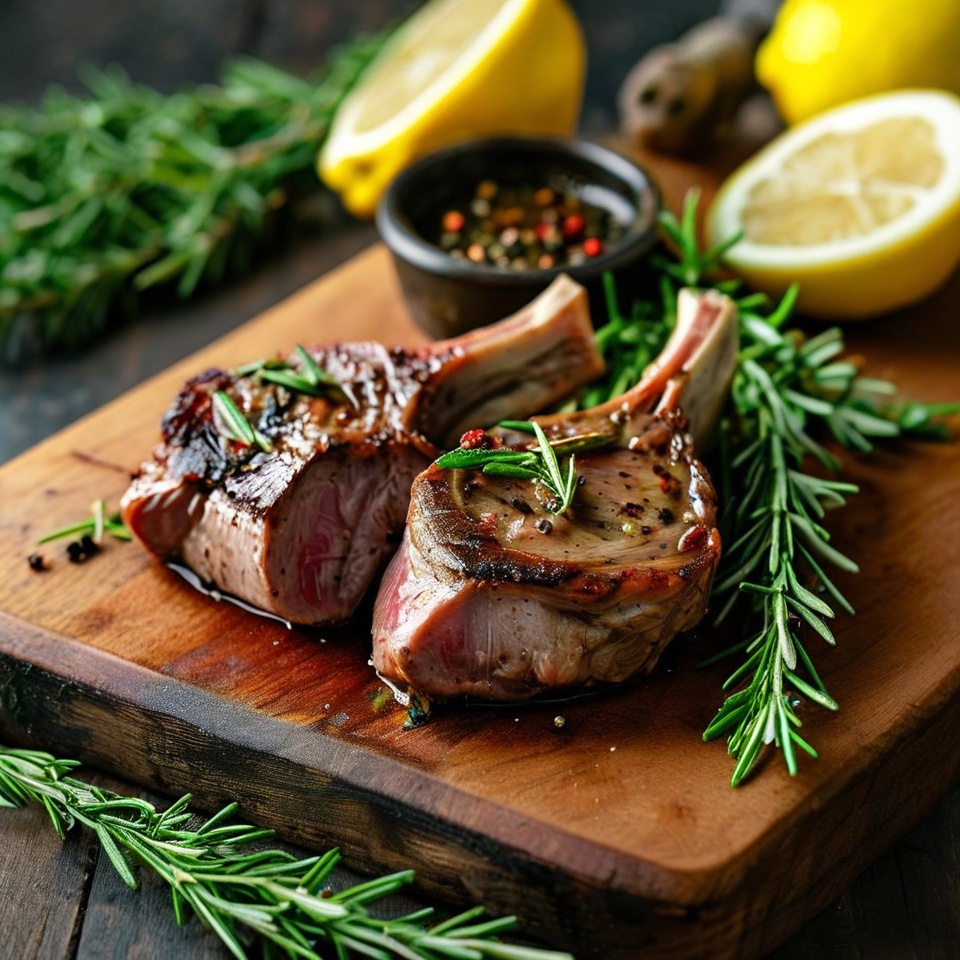 Savory Lamb Shoulder Chop Recipe