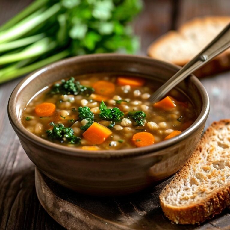 Vegan Barley Soup