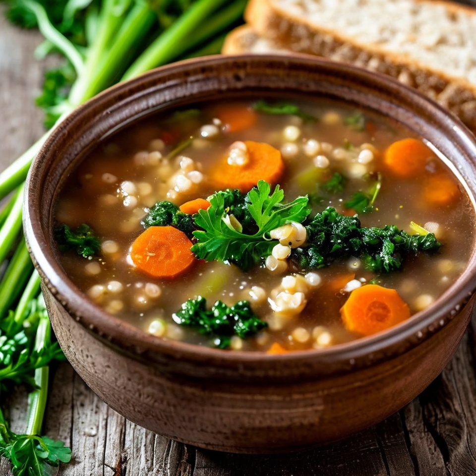 Vegan Barley Soup