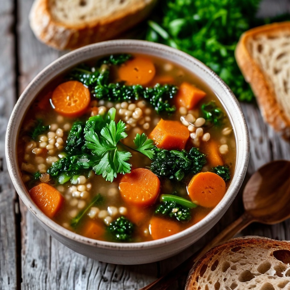 Vegan Barley Soup