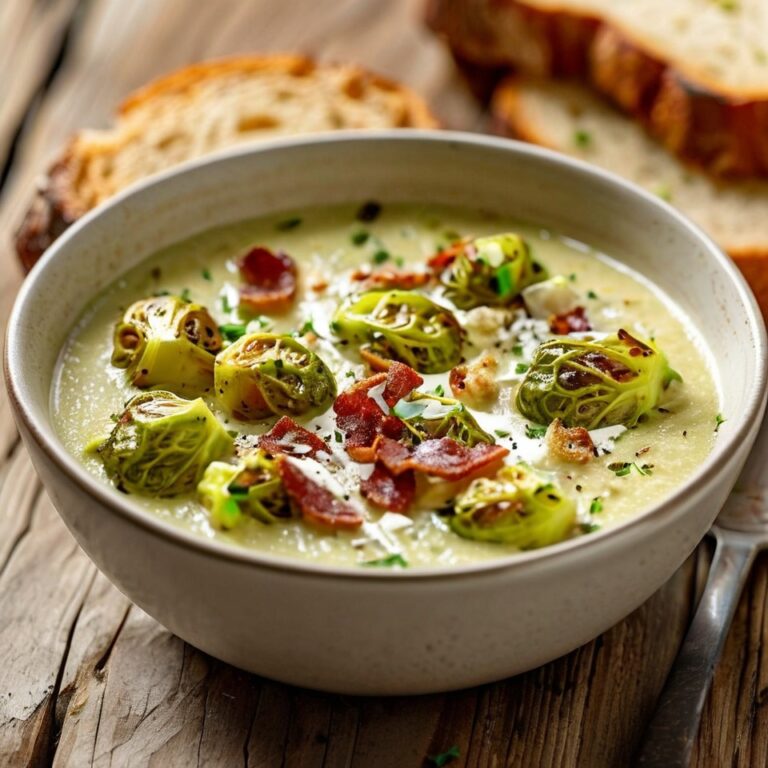 Brussels Sprout Soup Recipe