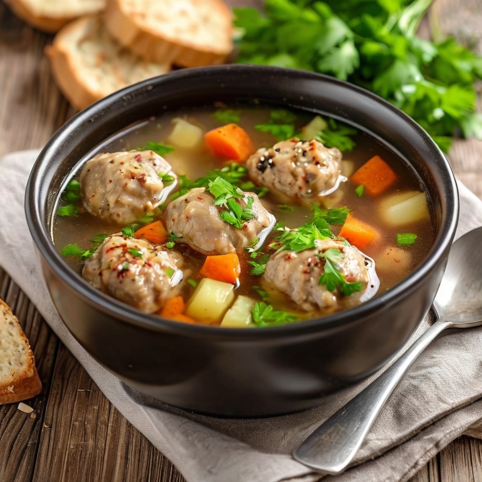 Chicken Meatball Soup