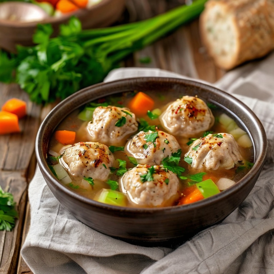 Chicken Meatball Soup