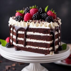 Tuxedo Cake Recipe