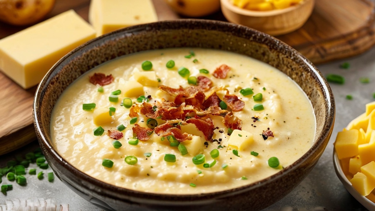 Potato Cheese Soup Recipe