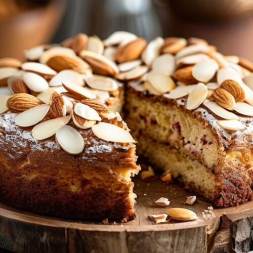 Almond Nut Cake Recipe