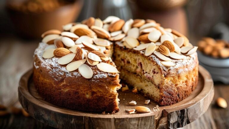 Almond Nut Cake Recipe