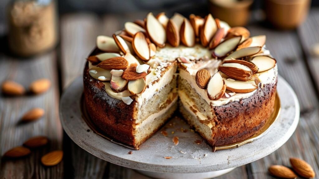 Almond Nut Cake Recipe