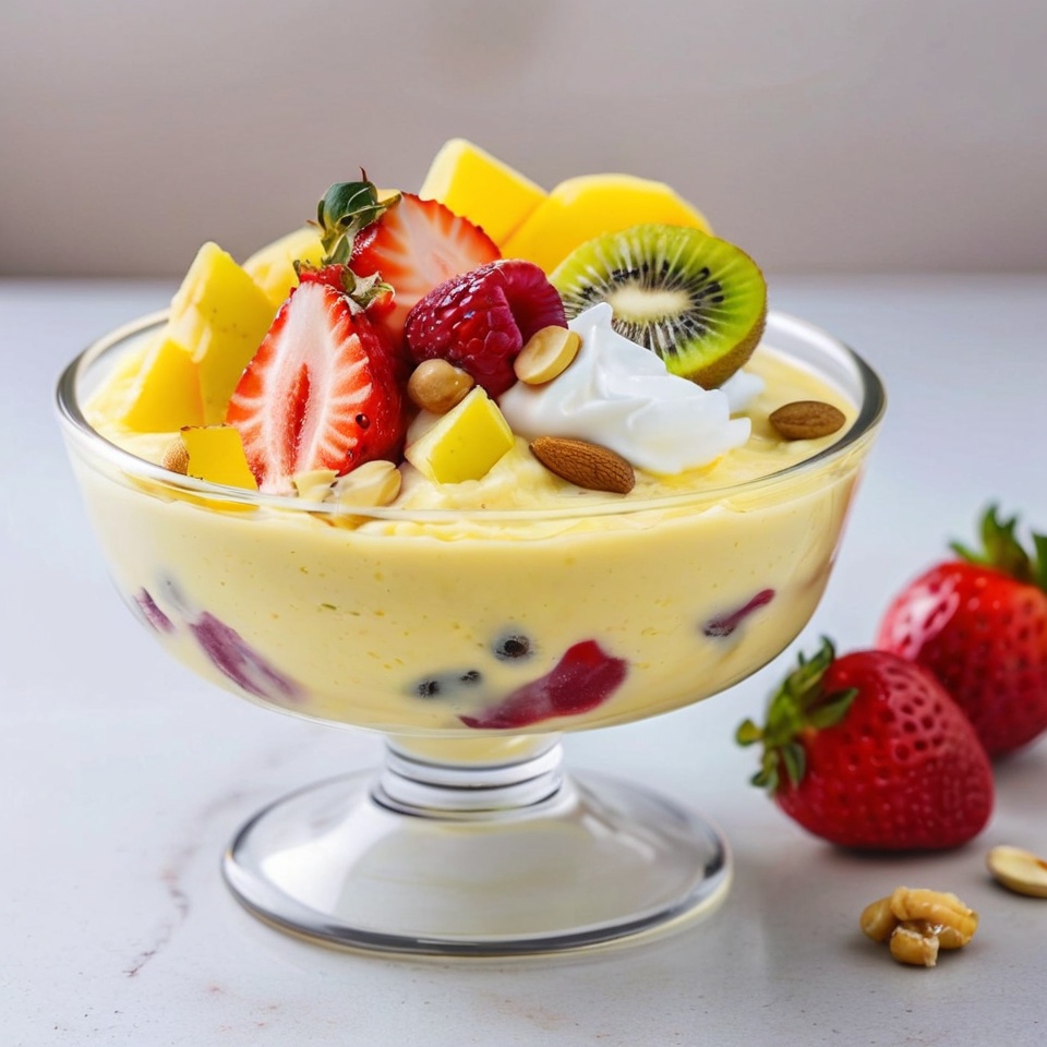 Fruit Custard Recipe