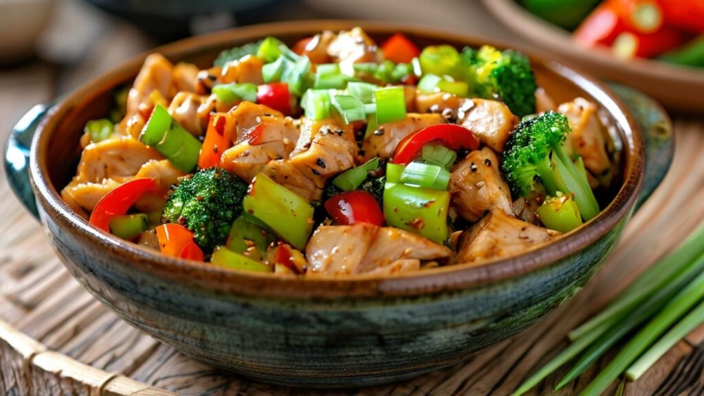 Chicken Bouillon Stir Fry