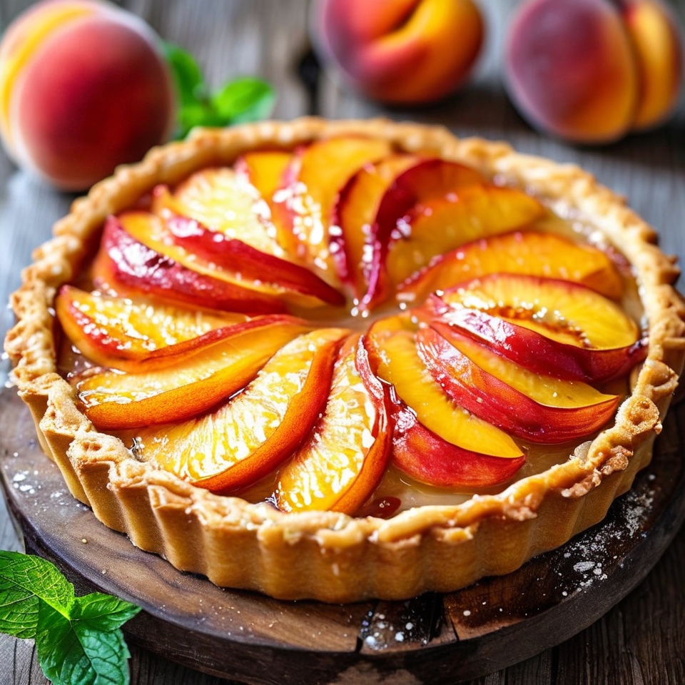 Peach Tart Recipe