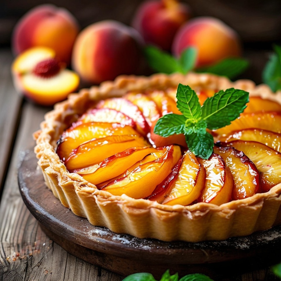 Peach Tart Recipe