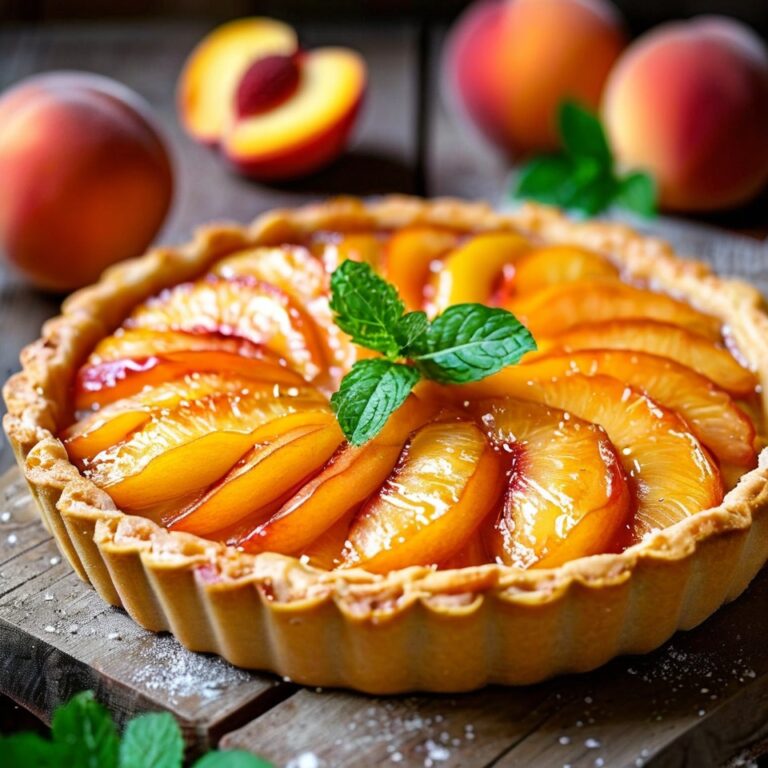 Peach Tart Recipe