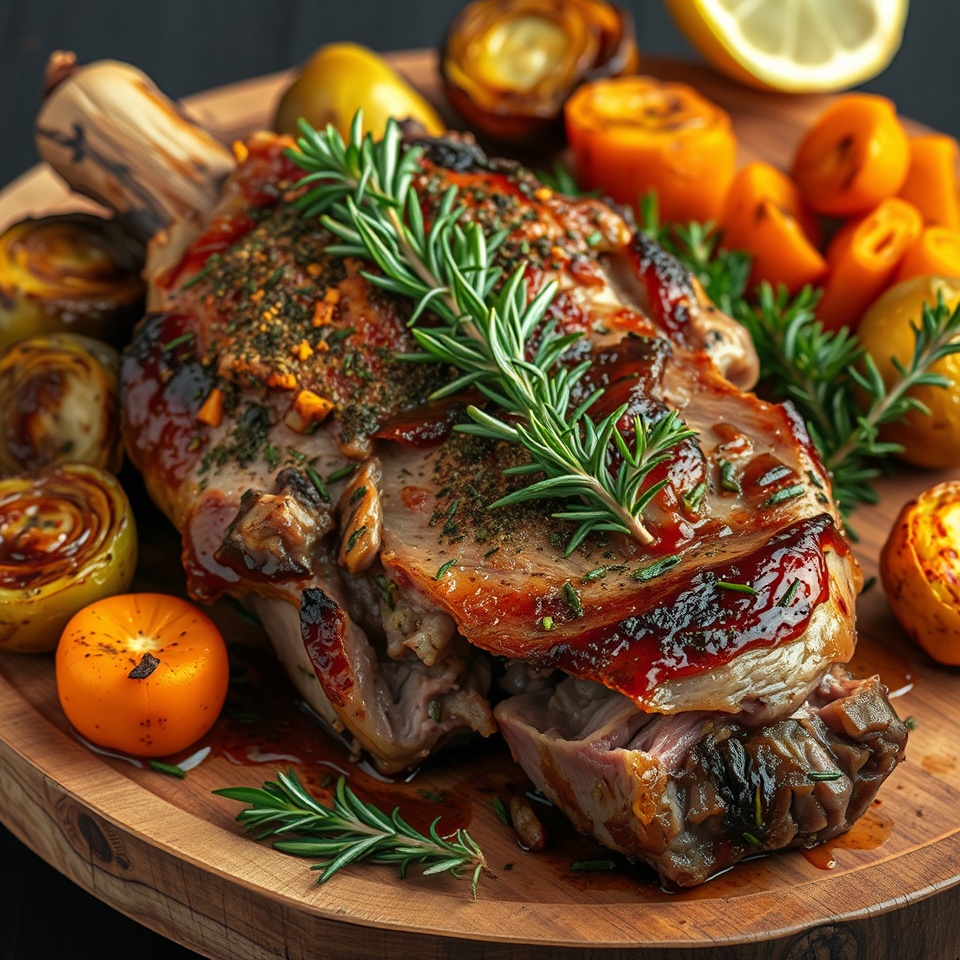 Boneless Lamb Leg Recipe