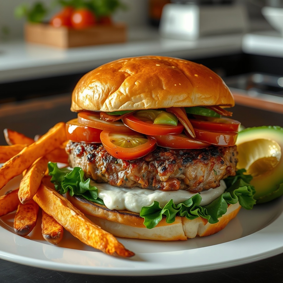 baked turkey burger recipe