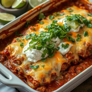 Ground Turkey Enchilada Recipe