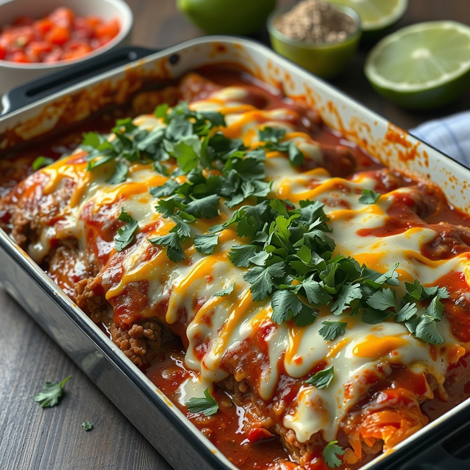 Ground Turkey Enchilada Recipe