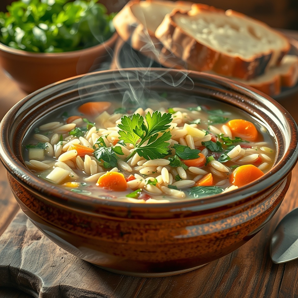 Orzo Soup Recipe