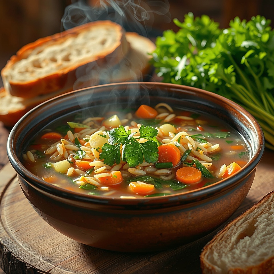 Orzo Soup Recipe