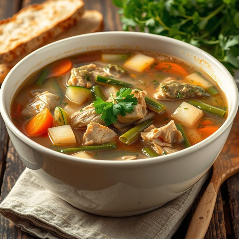 Chicken Vegetable Soup Recipe