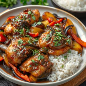 Brown Stew Chicken Recipe