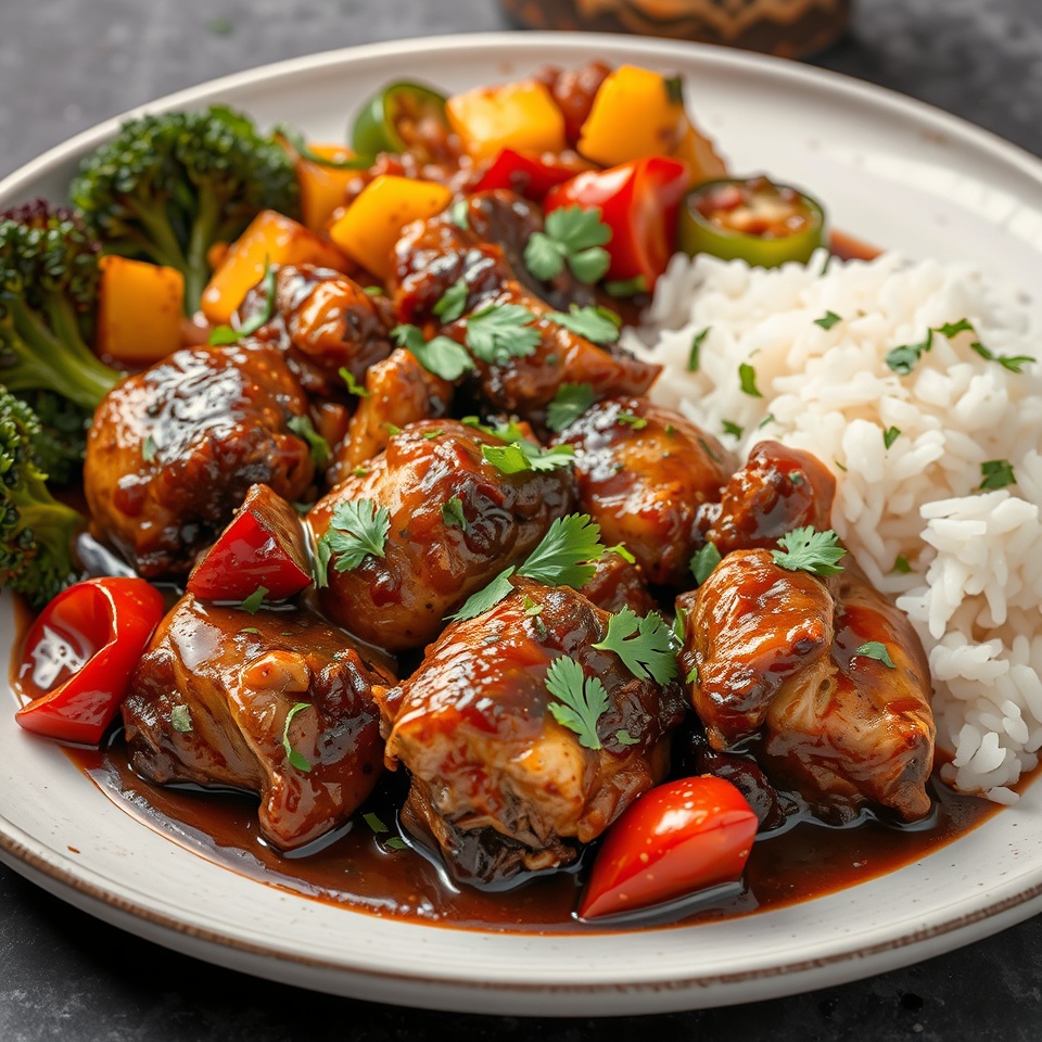 brown stew chicken recipe
