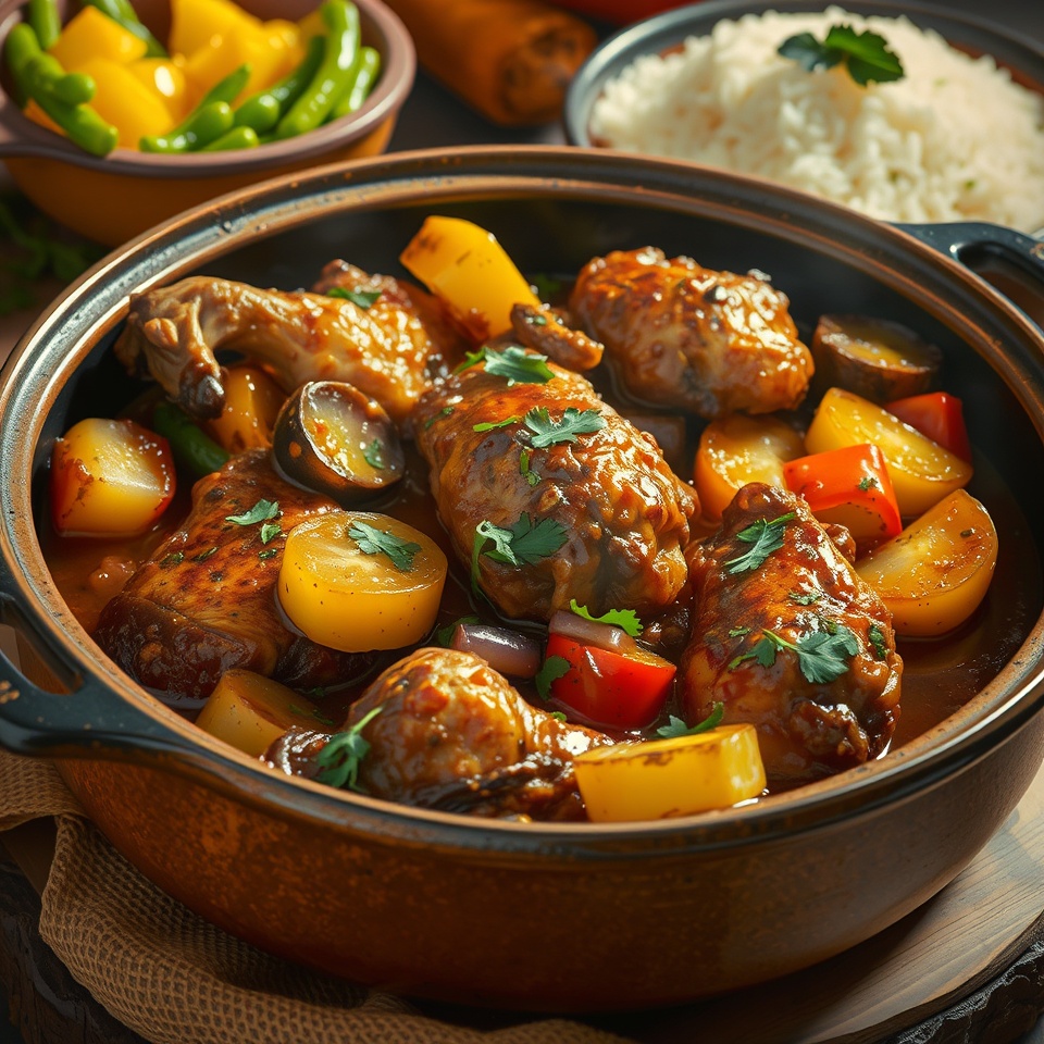 Jamaican Stew Chicken Recipe